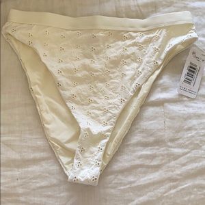 Dippin Daisy’s high wasted swim bottoms